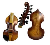 Violín 4/4 de 6x6 cuerdas sonido enorme y potente violín de tono rico y profundo para adultos principiantes