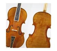 Violín 4/4 Estuche Para Arco De Violín Hecho A Mano Barniz Abeto Macizo Seleccionado