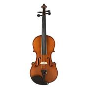 Violín 4/4 Fondo Flameado Violín 4/4 Excelente Estuche Y Arco Sin Llama