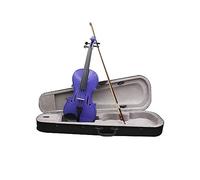 Violín 4/4, Modelo Popularizado Para Principiantes, Panel De Arce De Color Púrpura, Instrumento De Cuerda Sólido Con Piezas