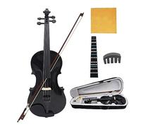 Violín 4/4 Popularizar El Panel De Arce Del Violín Para Principiantes Traje De Violín Negro Estudio De Lección De Música (Color : Violin Set)