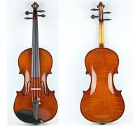 Violín 4/4 Violín Profesional Violín Buena Parte Trasera Flameada Tono Fuerte Violon 4/4 Excelente Estuche Y Arco Sin Llama