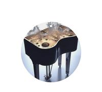 Violin - 4 tarjetas ambientadoras para coche, desechables, para colgar, para vehículos, aroma a lavanda