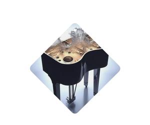 Violin - 4 tarjetas ambientadoras para coche, desechables, para colgar, para vehículos, aroma a lavanda