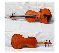 Violín Abeto hecho a mano amarillo 4/4 violín nivel violín arco brasileño con caja (Color : 1/2)