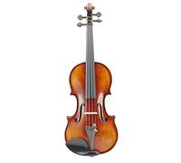 Violín Accesorios De Ébano Para Violín 4/4 Hechos A Mano Con Estuche Rígido Soporte El Hombro Arco Cuerdas Y Sordina(4-4)