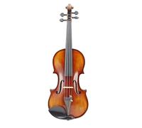 Violín Accesorios De Ébano Para Violín Hechos A Mano Con Estuche Rígido Soporte El Hombro Arco Cuerdas Y Sordina(3-4)