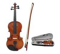 Violín Acústico 4/4 3/4 1/2 Para Principiantes De Violín Con Estuche, Accesorios Para Arco (Color : Four fourths)