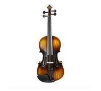 Violín Acústico 4/4 Tamaño Completo Acabado Mate Violín Acústico Estuche Para Violín Arco Estudiante Violín Conjunto Completo