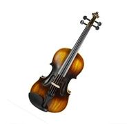 Violín acústico 4/4 tamaño completo acabado violín + estuche arco conjunto completo violín instrumento musical