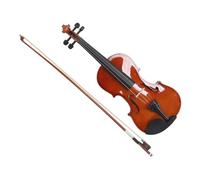 Violín Acústico 4/4, Violín Duradero de Cuerdas de Alambre de Acero y Tilo para Estudiantes Principiantes