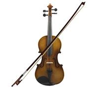 Violin Acústico, Conjunto de violín, Bolsa de iniciación for violín acústico for estudiantes hecha a mano con Estuche de transporte,