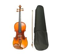 Violín Acústico De Arce Flameado De Abeto De Madera Maciza 4/4 De Tamaño Completo Para Principiantes Estudiantes Intérpretes De Madera De Azufaifa Con Funda