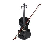 Violín Acústico De Madera Maciza 4/4, Panel De Tilo Con Estuche, Arco, Instrumento Musical Para Estudiantes Principiantes