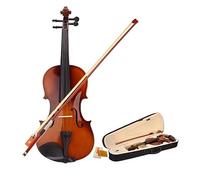 Violín Acústico De Tamaño 1/2 Para Estudiantes, Violín Con Estuche, Juego De Violines Para Principiantes