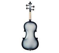Violín acústico de tamaño 1/4 con tapa y fondo de arce, con estuche, puente y cordal.