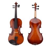 Violín Acústico De Tamaño 4/4, 3/4, 1/2, 1/4, 1/8, Violín Con Estuche, Juego Completo De Arco Para Estudiantes Principiantes (Color : 1-2)