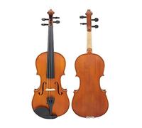 Violín Acústico De Tamaño Completo 4/4 3/4, Violín De Abeto Mate Con Estuche, Cuerdas Para Arco, Afinador De Apoyo Para Hombros (Color : 4-4)