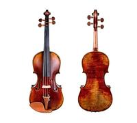 Violín Acústico Hecho A Mano Barnizado A Mano 4/4 Violín De Tamaño Completo (Color : 04)
