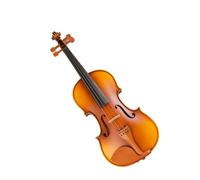 Violín acústico mate para principiantes 1/8 1/4 1/2 3/4 4/4 Estuche Arco Hombro Resto Violín(Size:4/4)