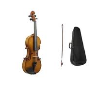Violín acústico natural estilo retro 4/4 con estuche y arco, accesorios para instrumentos musicales.(Type B)