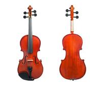 Violín Acústico Violín 4/4 Madera Maciza Hecho A Mano Kit De Violín Para Principiantes Con Estuche De Transporte Puente De Arco (Color : B)