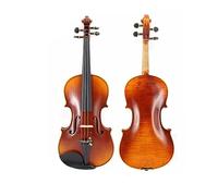 Violín Antiguo Hecho A Mano De Alta Gama, Tamaño 4/4, Fondo Y Aros De Arce, Cordal De Ébano