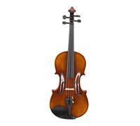 Violín Barniz Para Violín De Tamaño Completo Hecho A Mano Arce Flameado Natural Placa De Abeto Antiguo Violín Ajustado De Ébano 4/4