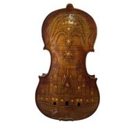 Violín Bonito Violín Hecho A Mano Con Parte Trasera De Arce Y Caja Rectangular