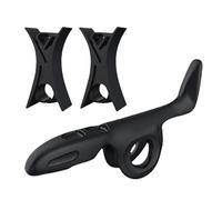 Violin Bow Grip Corrector, Silicone Bow Hold Partner, 4.72x2.36 inches Reusable Teaching Aid for Beginner Violin and Viola Players to Improve Bowing