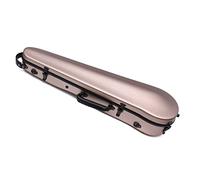 Violín Caso Caja De Violín De Tamaño 4/4 De Fibra De Carbono Dorada Rosa Caja De Violín Fuerte Y Ligera