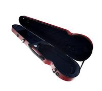 Violín Caso Estuche Para Violín De Tamaño 4/4 Estuche Rojo Resistente Al Agua Resistente Al Agua Para Violín Eléctrico Acústico