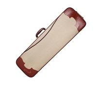 Violín Caso Funda De Violín Rectangular A Prueba De Golpes De Tamaño 4/4, Mochila, Bolsa De Violín Con Higrómetro