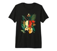 Violín Cello Orquesta Camiseta Premium