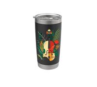 Violín Cello Orquesta Vaso térmico de acero inoxidable de doble pared
