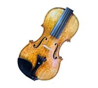 Violín con tapa de abeto y arce violín dorado 4/4 parte trasera y superior con dibujos exquisitos Violín para Principiantes