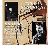 Violin Concert - brahms : concerto pour violon et orchestre op.77 - bruch : concerto pour violon et orchestre n°1 op.