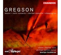 Edward Gregson – Blazon; Conciertos para violín y clarinete – CD – NAXOS