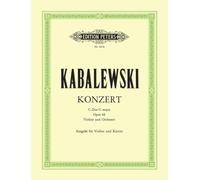 VIOLIN CONCERTO IN C OP48: Edition for Viola and Piano (Edition Peters)