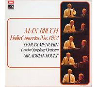 Violin Concerto No.1 In G Minor, Op.26 / Violin Concerto No.2 In D Minor, Op.44 - Max Bruch - Yehudi Menuhin - London Symphony Orchestra*, Sir Adrian Boult LP