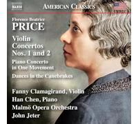 Florence Price – Conciertos para violín nº1 y nº2, Concierto para piano (un mov.) y Danzas – CD