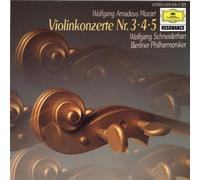 Violin Concertos Nos 3, 4 & 5 by Wolfgang Amadeus Mozart (1989-09-05)