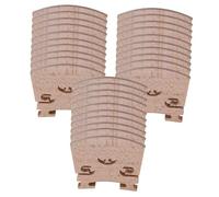 Violín cuerda Instrumento Accesorios 30 Uds Puente De Violín De Arce Para 4/4 3/4 1/2 1/4 Accesorios De Piezas De Violín De Tamaño Completo (Color : 4-4)