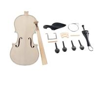 Violín cuerda Instrumento Accesorios 4/4 DIY Violín Madera Maciza Sin Terminar Artesanía Violín Cuerpo Violín Kit Con Accesorios