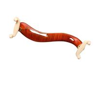 Violín cuerda Instrumento Accesorios Hombrera De Violín De Madera Maciza Con Patrón Artesanal, Soporte Para Piano Con Paño De Limpieza Para Piano (Color : 1/4-1/8)
