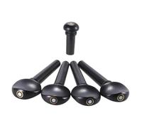 Violín cuerda Instrumento Accesorios Juego De Clavijas De Afinación De Violín De Ébano 1/8, 1/4, 1/2, 3/4, 4/4, Clavijas De Afinación De Violín De Tamaño Endpin, Accesorios De Violín DIY (Color : 1/4