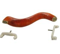 Violín cuerda Instrumento Accesorios Patrón Artesanal De Madera Maciza Para Violín, Reposabrazos, Almohadilla Para El Hombro, Base De Piano, Paño Limpiaparabrisas (Color : 4/4-3/4)