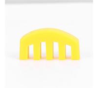 Violín cuerda Instrumento Accesorios Sordina Para Violín, Silenciador De Goma De Silicona Específico Para Violín, Accesorios De Cinco Garras (Color : Yellow)