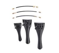 Violín cuerda Instrumento Accesorios Violín 4/4 Fibra De Carbono Violino Violín Cordal Tailgut 4 Afinadores Finos Piezas Accesorios