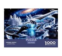 Violín de Hielo estelarPuzzle Imposible,desafío for Adults Entretenimiento Creativo 1000 Piezas Obra De Arte De Juego De para Adultos, Regalos A Partir De 14 Años 70x50cm/1000pcs